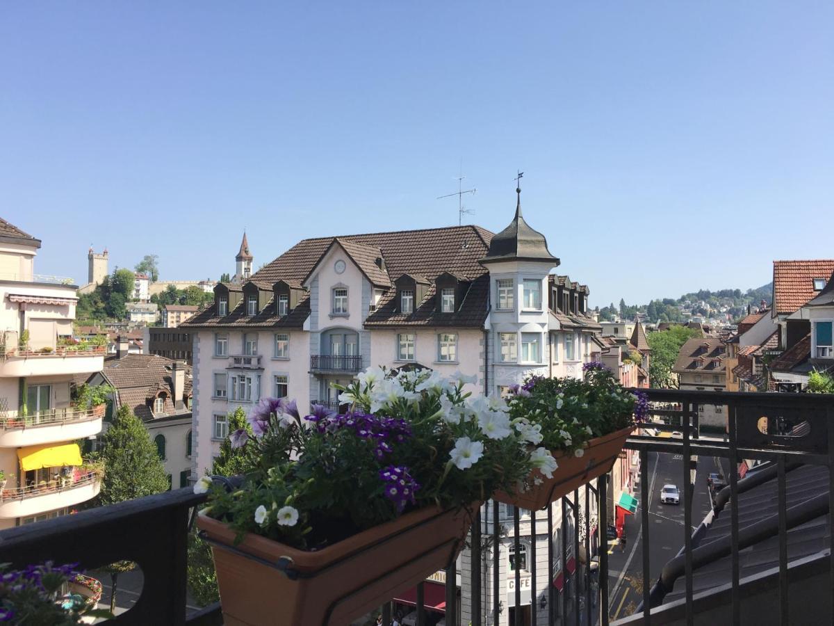 Central Bright & Cozy Apartments Lucerne Bagian luar foto