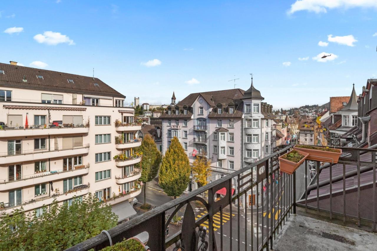 Central Bright & Cozy Apartments Lucerne Bagian luar foto
